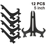 Longziming - 12 pices chevalets en plastique porte - assiettes, porte - assiettes, assiettes pliantes, ...