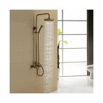 Lookshop - colonne de douche mélangeur style antique - finition bronze rome Lookshop - colonne de douche mélangeur style antique - finition bronze rome
