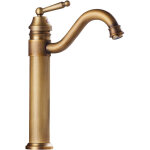 Lookshop - lavabo robinet laiton haut, robinet salle de bain avec bec haut pivotant � 360� mitigeur lavabo, ...