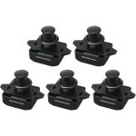 Loquet  bouton - poussoir, lot de 10 bouton poussoir verrou armoire loquet sans cl, loquet  bouton ...