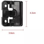 Loquet de couvercle de console centrale, boucle de bo�te d'accoudoir central de voiture, accessoires ...