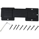 Loquet de portail basculant de 5, 5 pouces avec 3 trous, robuste en acier au carbone pour clture extrieure ...