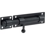 Loquet de porte ext�rieur, verrou de porte coulissant, serrure � barillet avec trou pour cadenas, finition ...