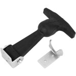 Loquet et targette, loquet de capot en caoutchouc avec support, loquets � poign�e en t en caoutchouc