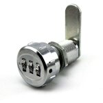 Loquet et targette serrure � combinaison de tiroir, 3 chiffres, adapt�e aux armoires de rangement �lectrique ...