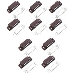 Loqueteau magn�tique puissant ? force de maintien 4kg ? lot de 10 - brun ? aimant porte ? loqueteau aimant ...
