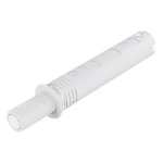 Loqueteau pousse l�che � encastrer renforc� - d�cor : blanc - sortie piston : 20 mm - italiana ferramenta ...