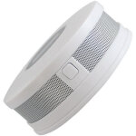 Lot de 1 d�tecteur de fum�e wi - fi intelligent avec pile rempla�able, compatible avec l?appli tuya smart ...