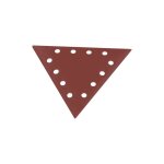 Lot de 10 abrasifs triangulaires 280mm grain 180 accessoire consommable pour ponceuses murs et plafonds ...