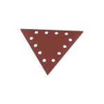 Lot de 10 abrasifs triangulaires 280mm grain 240 accessoire consommable pour ponceuses murs et plafonds ...
