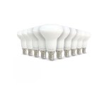 Lot de 10 ampoules led e14 r50 5w eq 50w temp�rature de couleur: blanc chaud 2700k