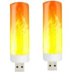 Lot de 10 ampoules led usb effet flamme 5 w lumens ampoules � effet flamme ampoule � effet feu ampoule ...