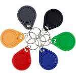 Lot de 10 badges rfid 13. 56mhz programmable mct android uid modifiable puce cuid noir