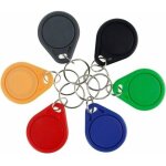 Lot de 10 badges rfid 1356mhz programmable mct android uid modifiable puce cuid noir