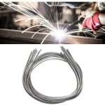 Lot de 10 baguettes de soudage aluminium et cuivre, lectrode basse temprature, diamtre 2 mm, fil fourr ...