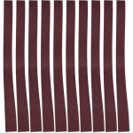 Lot de 10 bandes abrasives 760 x 25 mm pour ponceuse � bande, grain 60 - 180 (80)