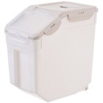 Lot de 10 bo�tes conservation herm�tiques 10 - 15 kg, anti - insectes sans bpa, riz / farine / c�r�ales ...