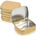 Lot de 10 botes d'chantillons pour bonbons, conteneur en fer, organisateur de crme portable, petite ...