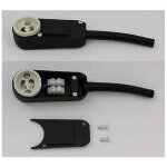 Lot de 10 bo�tiers de connexion, douille gu10 pour led et spot halog�ne encastr�