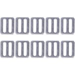 Lot de 10 boucles rglables en acier inoxydable 316 pour sangles de colliers et colliers