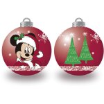 Lot de 10 boules de no�l 6cm - mickey