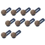 Lot de 10 boutons pour jean, extension de bouton de pantalon, bouton �lastique en m�tal et silicone pour ...