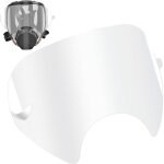 Lot de 10 cache objectifs dtachables pour masques 3m 6000, 6800, 6900 protection complte et facile ...