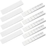 Lot de 10 cales pour meubles, cale plastique, universelles cale pour meubles, avec points de rupture ...