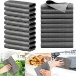 Lot de 10 chiffons de nettoyage �pais et magiques, 30 x 40 cm, chiffons en microfibre r�utilisables, ...