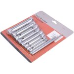Lot de 10 cl�s tubulaires 6 � 22 mm, cl�s � tubes, cl�s � bougie pour visser la bougie, d�montage / montage ...