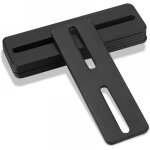 Lot de 10 connecteurs plats ajustables, plaques de rparation plates avec fentes attaches mtalliques ...