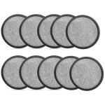 Fei yu - lot de 10 disques de filtre à eau au charbon de bois de rechange pour machines à café Fei yu - lot de 10 disques de filtre à eau au charbon de bois de rechange pour machines à café