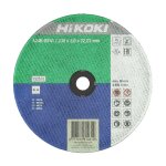 Hikoki - lot de 10 disques à tronçonner métal Ø230 752515 - ép. 3 m. plat Hikoki - lot de 10 disques à tronçonner métal Ø230 752515 - ép. 3 m. plat
