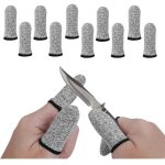 Lot de 10 doigtiers r�utilisables pour le travail, r�utilisables antid�rapants doigtiers respirants doigtiers ...