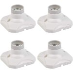 Lot de 10 douilles e27 universelles, adaptateurs de culot e27 � base plate, douilles �nerg�tiques compatibles ...