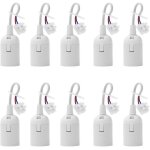 Lot de 10 douilles de lampe e27 avec c�ble 4 a 250 v pour ampoules � incandescence et led