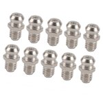 Lot de 10 embouts de rechange en mtal pour pistolet  graisse, accessoires de lubrification rsistants ...