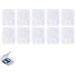Lot de 10 �tuis de rangement pour cartes sd, cartes sd, tf, pour cartes m�moire