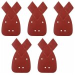 Lot de 10 feuilles de papier abrasif pour ponceuse, grains 40, pour ponceuse black and decker detail ...