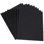 Lot de 10 feuilles de papier de verre abrasif imperm�able pour polissage � sec / humide (800)