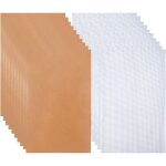 Lot de 10 feuilles en silicone antiadh�sif pour d�shydrateur - rectangulaires 27 x 17 cm, tapis alimentaire ...