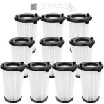 Lot de 10 filtres pour aspirateurs ergorapido aeg cx7 cx7 - 2 pour tous les mod�les, filtre hepa pour ...