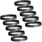 Lot de 10 joints en silicone ? 80 mm pour po�le haute temp�rature