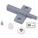 Lot de 10 loquets magn�tiques pour portes de placard, butoirs de tiroir sans amortisseur (petit format) ...