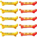 Lot de 10 mini niveaux � bulle, niveaux � corde, niveaux � carrelage, ligne de ma�on, niveaux � bulle, ...