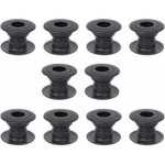 Lot de 10 paires de roulements de machine de baby - foot en plastique avec bille en acier 34 mm, de