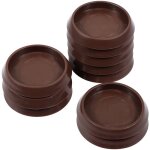 Lot de 10 patins de meubles en plastique pour pieds de chaise, roulettes, tapis, sol en bton