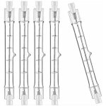 Lot de 10 r7s ampoule halogne 118mm 230w 230v, tige halogne r7s 118mm, ampoule halogne r7s lampe tige ...