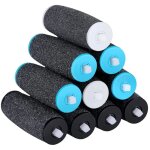 Lot de 10 rouleaux de rechange compatibles avec la r�pe �lectrique scholl velvet smooth, 3 niveaux de ...