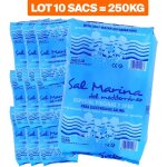 Llofer - lot de 10 sacs 25kg sel fin spcial piscine dissolution rapide